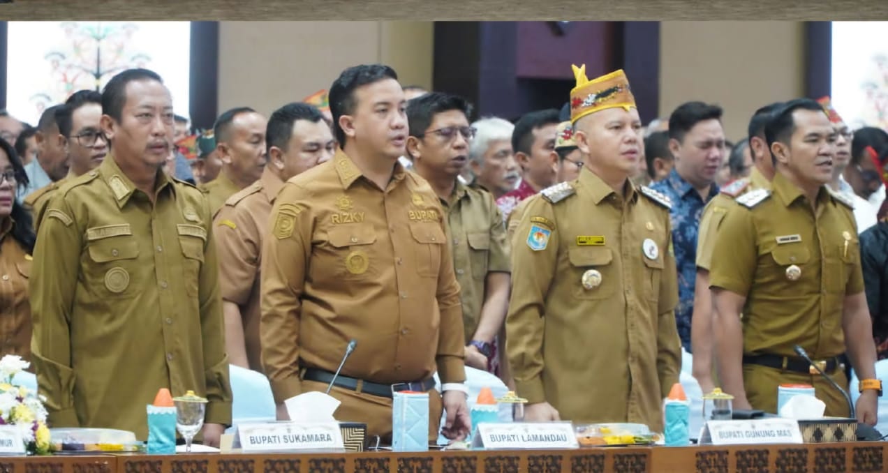 Bupati Lamandau Hadiri Rakor Optimalisasi PAD bersama Gubernur Kalteng