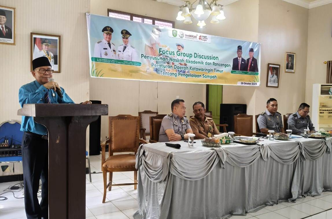 DLH Kotim Susun Raperda Pengelolaan Sampah