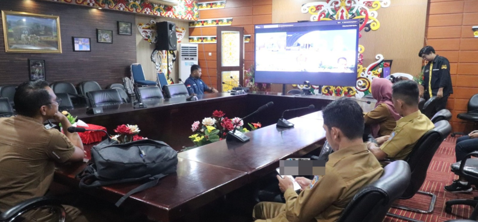 Pemkab Mura Ikuti Rakornas Pengendalian Inflasi Daerah