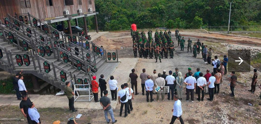 Bupati Mura Sambut Kunjungan Rombongan Danyon TP-883