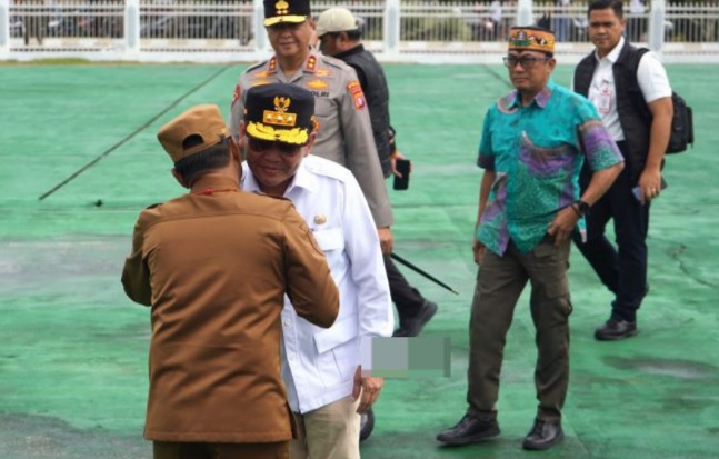 Bupati Mura Sambut Kunjungan Gubernur Kalteng