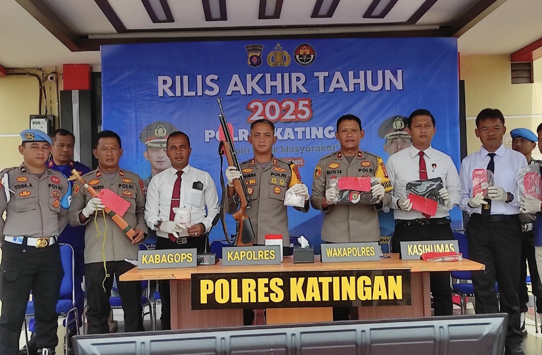 Kasus Kriminal Mendominasi di Katingan, Naik 16 Persen
