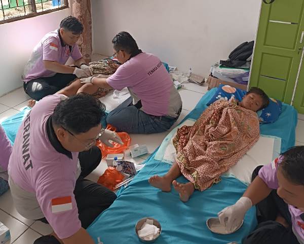 Wujudkan CSR Kesehatan, PT Teguh Sempurna Gelar Sunatan Massal di Seruyan 