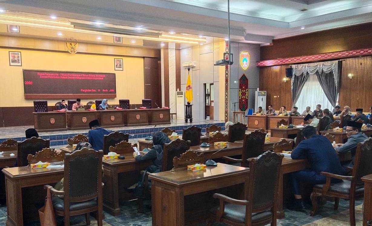 DPRD Kobar Sepakat Terima LKPj Bupati dan Dua Raperda untuk Dibahas