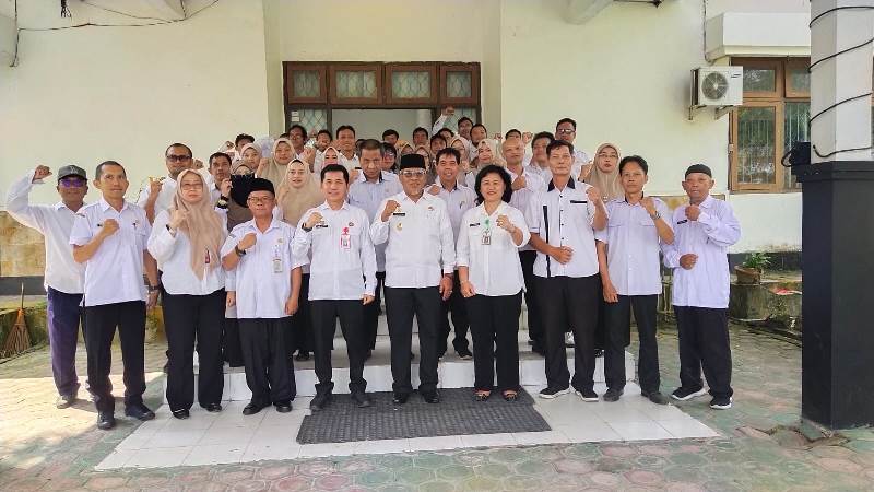 Pasca Libur Lebaran, Wabup Kobar Sidak Sejumlah Kantor OPD