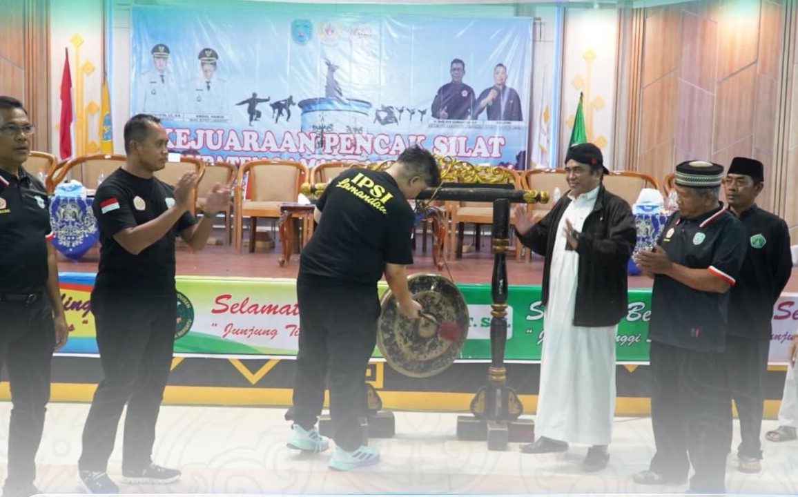 Bupati Apresiasi Kejuaraan Pencak Silat Se- Lamandau 2026