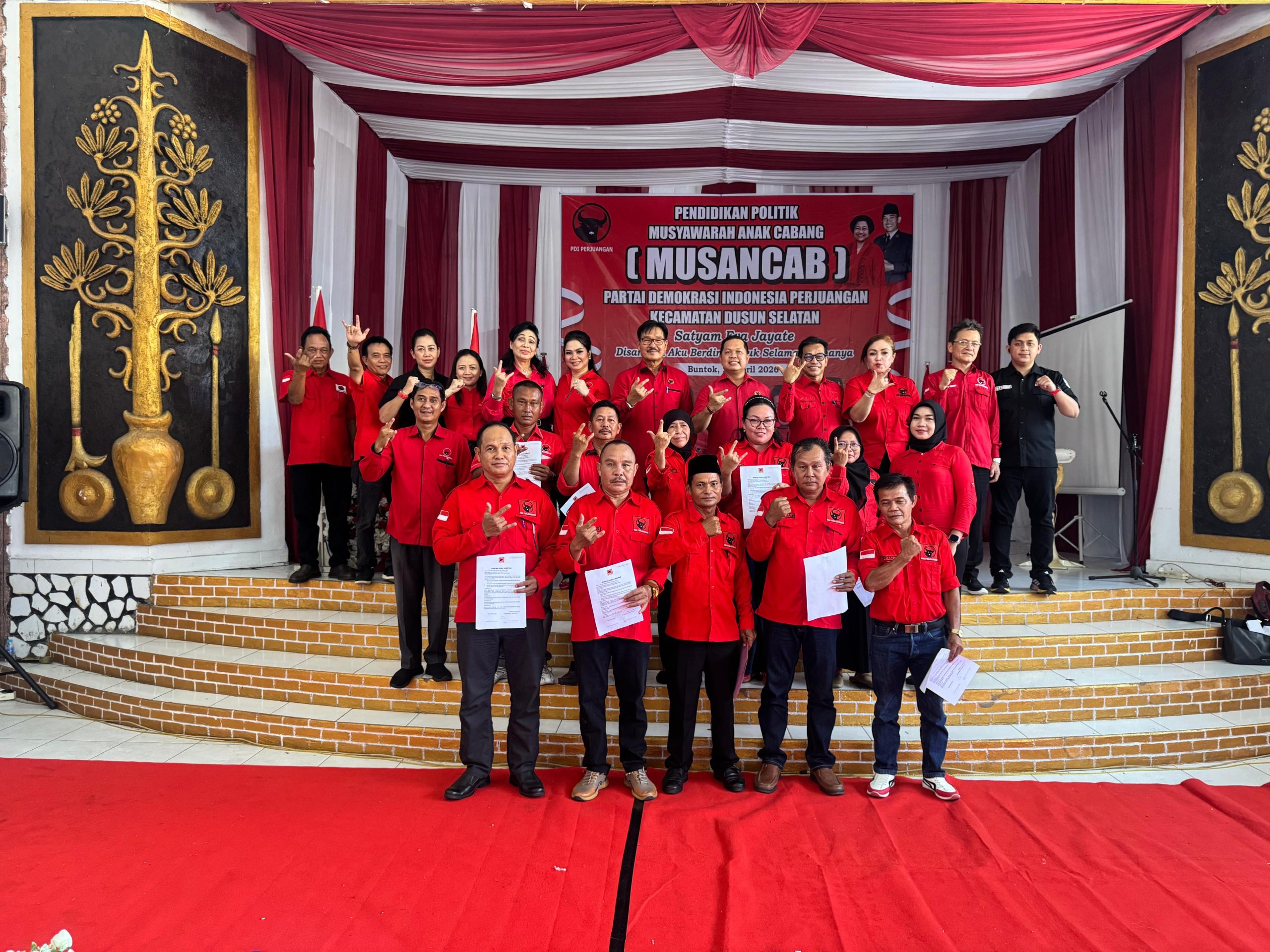 PDIP Barsel  Mulai Panaskan Mesin Partai Melalui Musancab