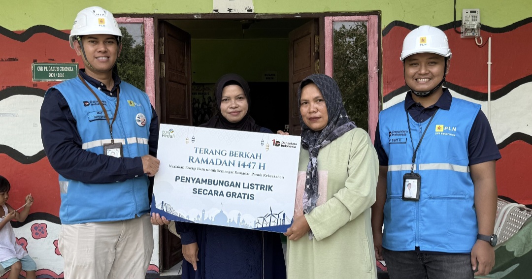 PLN Hadirkan Listrik Gratis bagi Warga Prasejahtera dan Fasilitas Umum