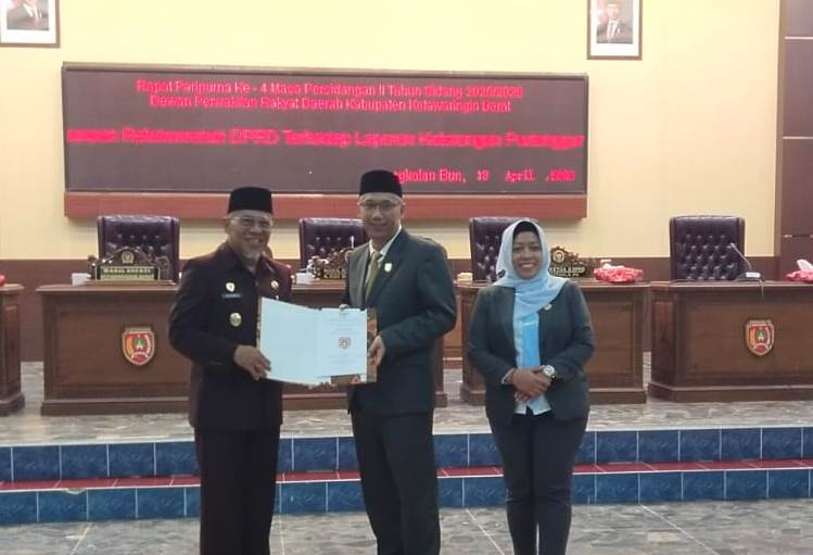 Sejumlah Rekomendasi DPRD Kobar Bakal Jadi Bahan Evaluasi 