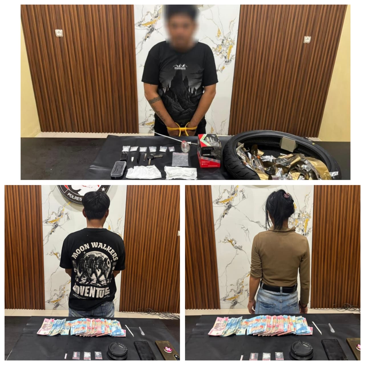 Berusaha Kabur, Bandar Sabu Katingan Diringkus Polisi