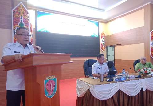 Asisten II Setda Katingan Buka Konsultasi Publik SLHD 