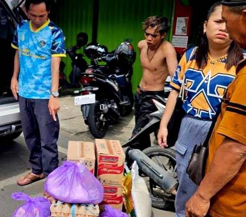 Dewan Barut Salurkan Bantuan Bagi Korban Kebakaran Jalan Meranti