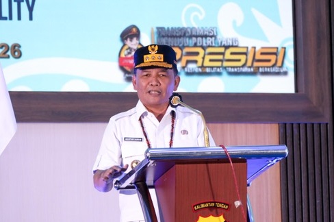 Gubernur Kalteng Dorong Sinergi Lintas Sektor dan Pemetaan Jalan Rawan Laka