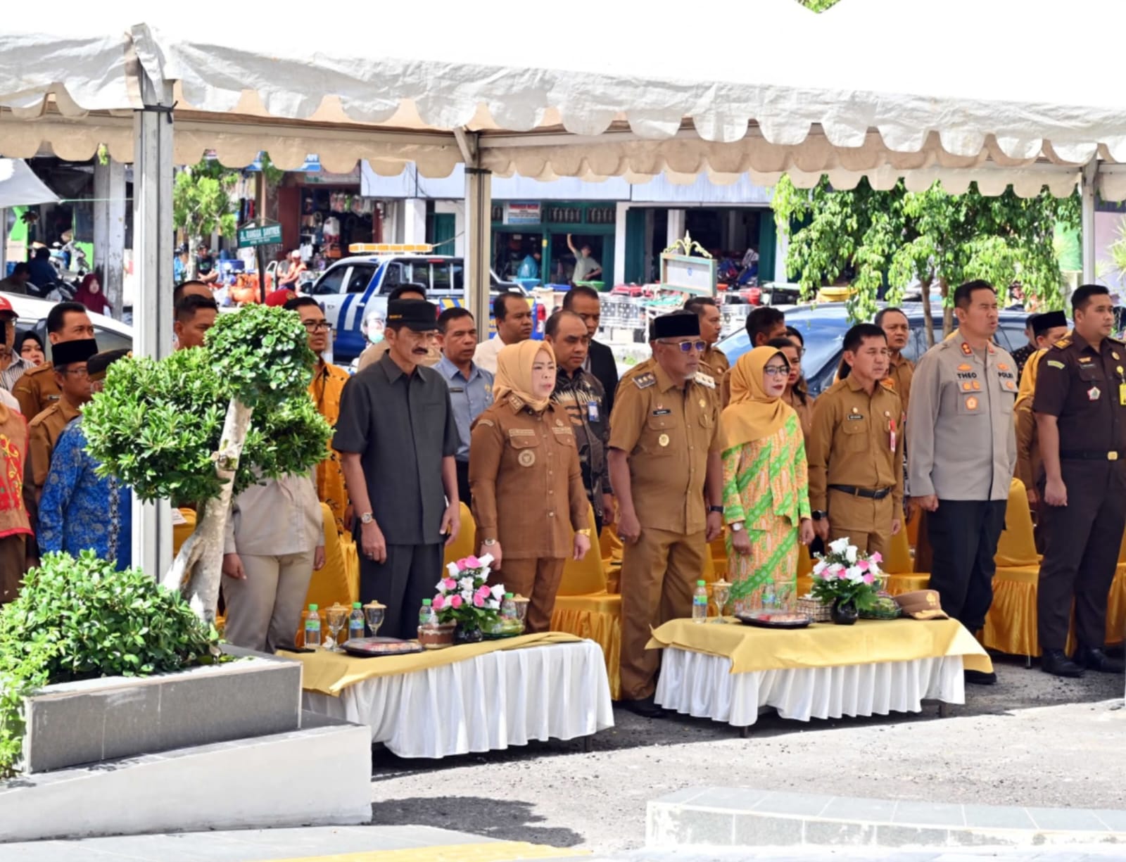 PKL di Istana Kuning Mulai Dilakukan Penataan 