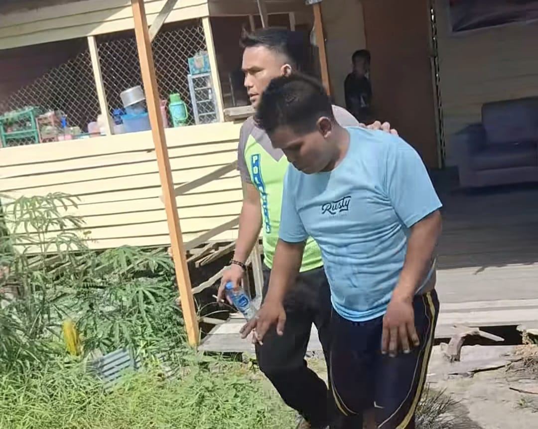 Tukang Pijat Nyaris Tewas Dibacok, Kurang dari 24 Jam Pelaku Diringkus 