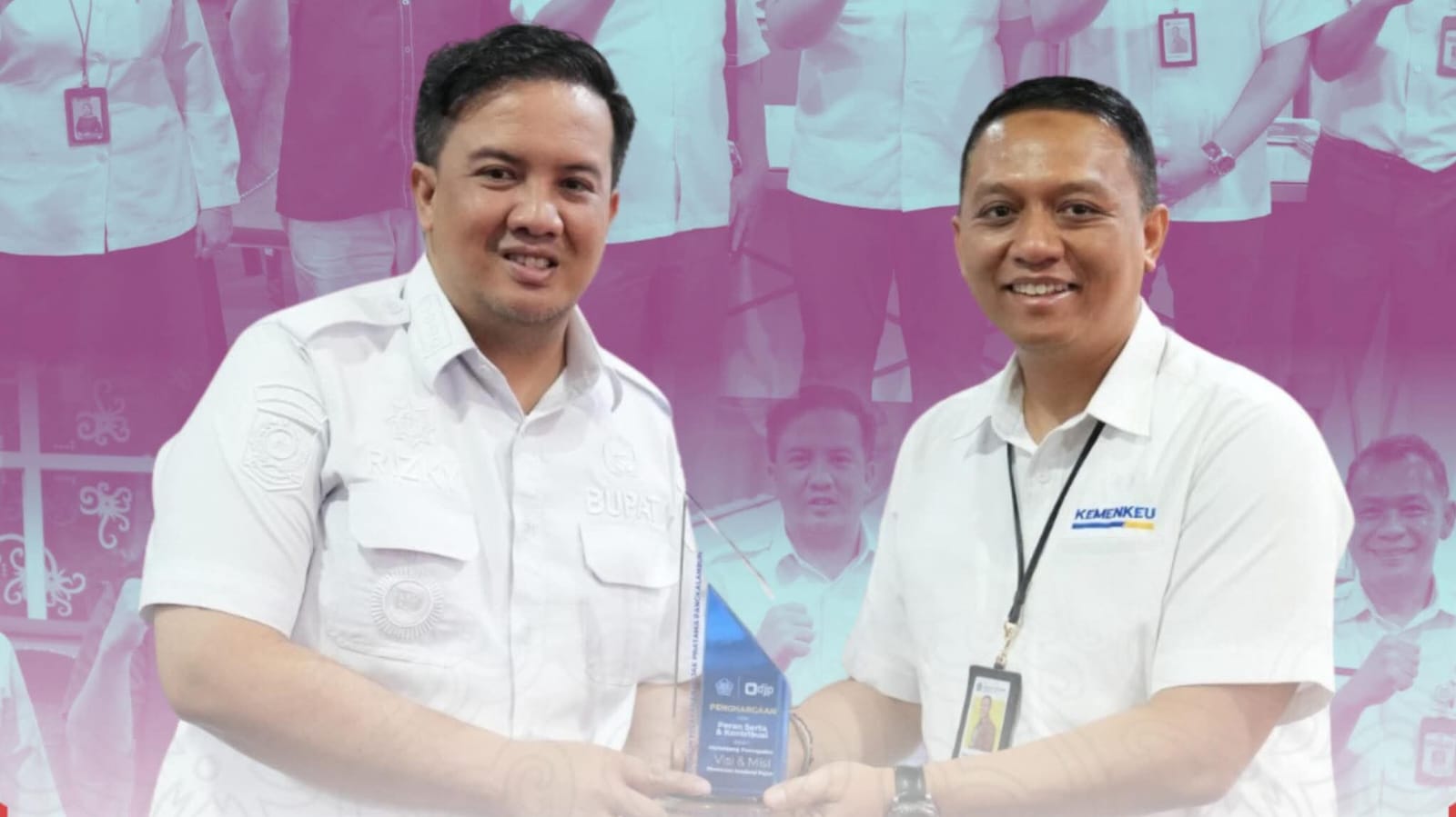 Bupati Lamandau Terima Audiensi Kepala KPP Pratama Pangkalan Bun