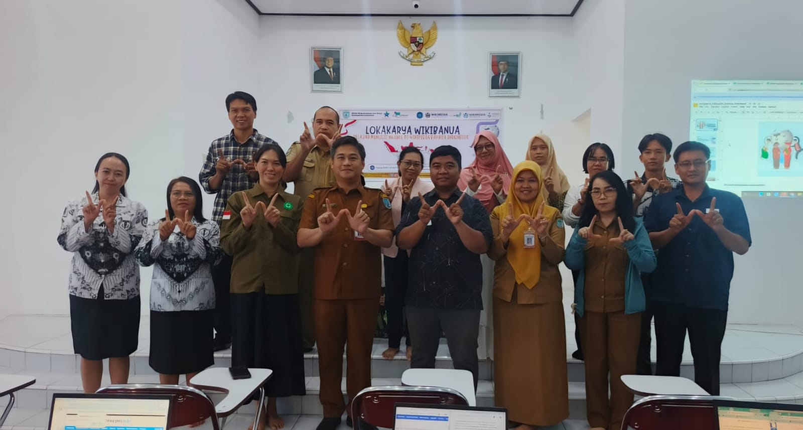 DPAD Lamandau Gelar Pelatihan Penyuntingan Dasar di Wikipedia