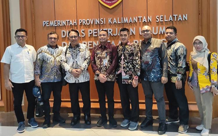 Pelajari Penanganan Jalan, Komisi IV Kunker ke Dinas PUPR Kalsel