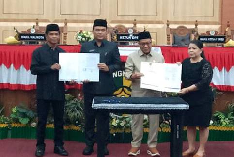 DPRD dan Pemko Sahkan Raperda Penyelenggaraan PJU