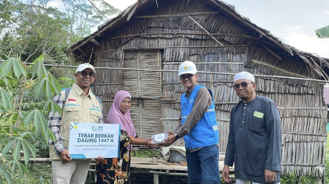 843 KP di Kalselteng Rasakan Manfaat Program Tebar Daging Berkah PLN