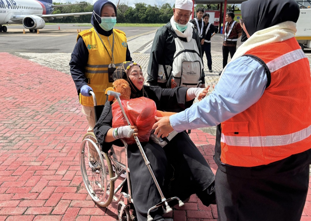 Pemkab Kotim Sambut Kepulangan Jemaah Haji