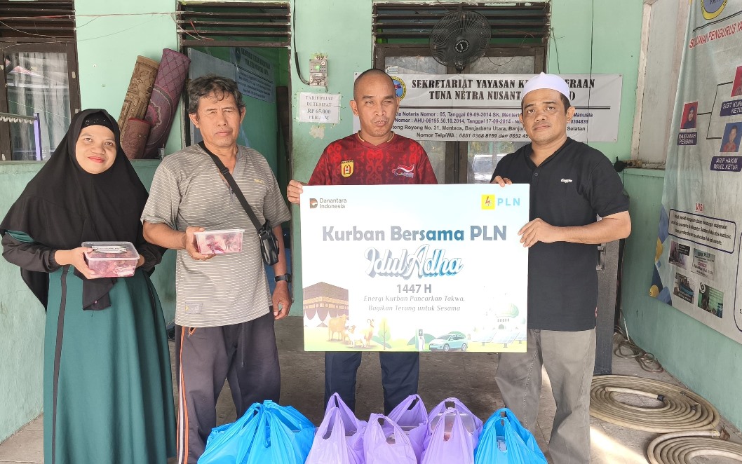 Dibalik Kurban PLN Kalselteng, Ada Senyum Penerima Manfaat
