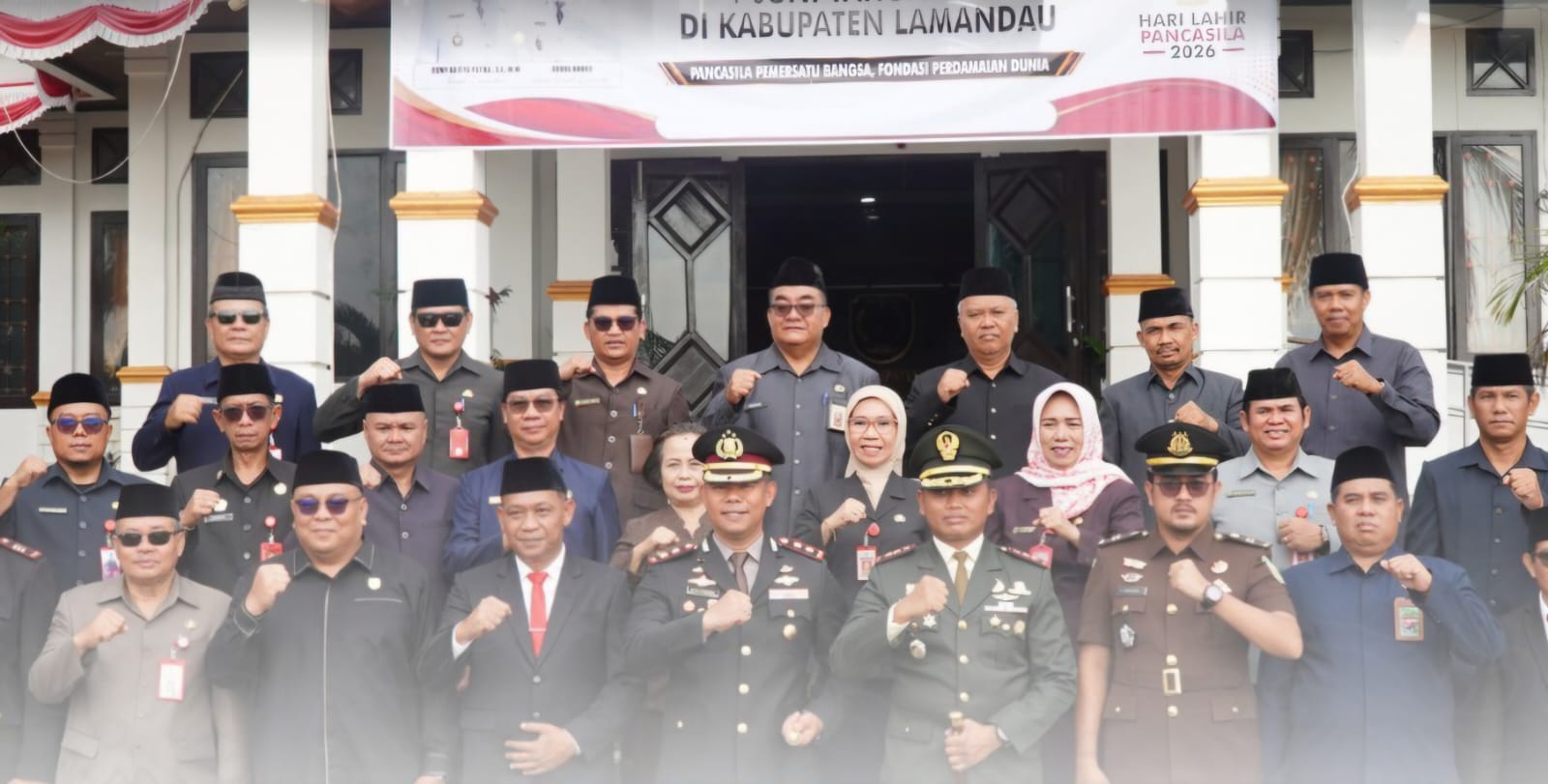 Pemkab Lamandau Upacara Peringati HLP, Tekankan Persatuan