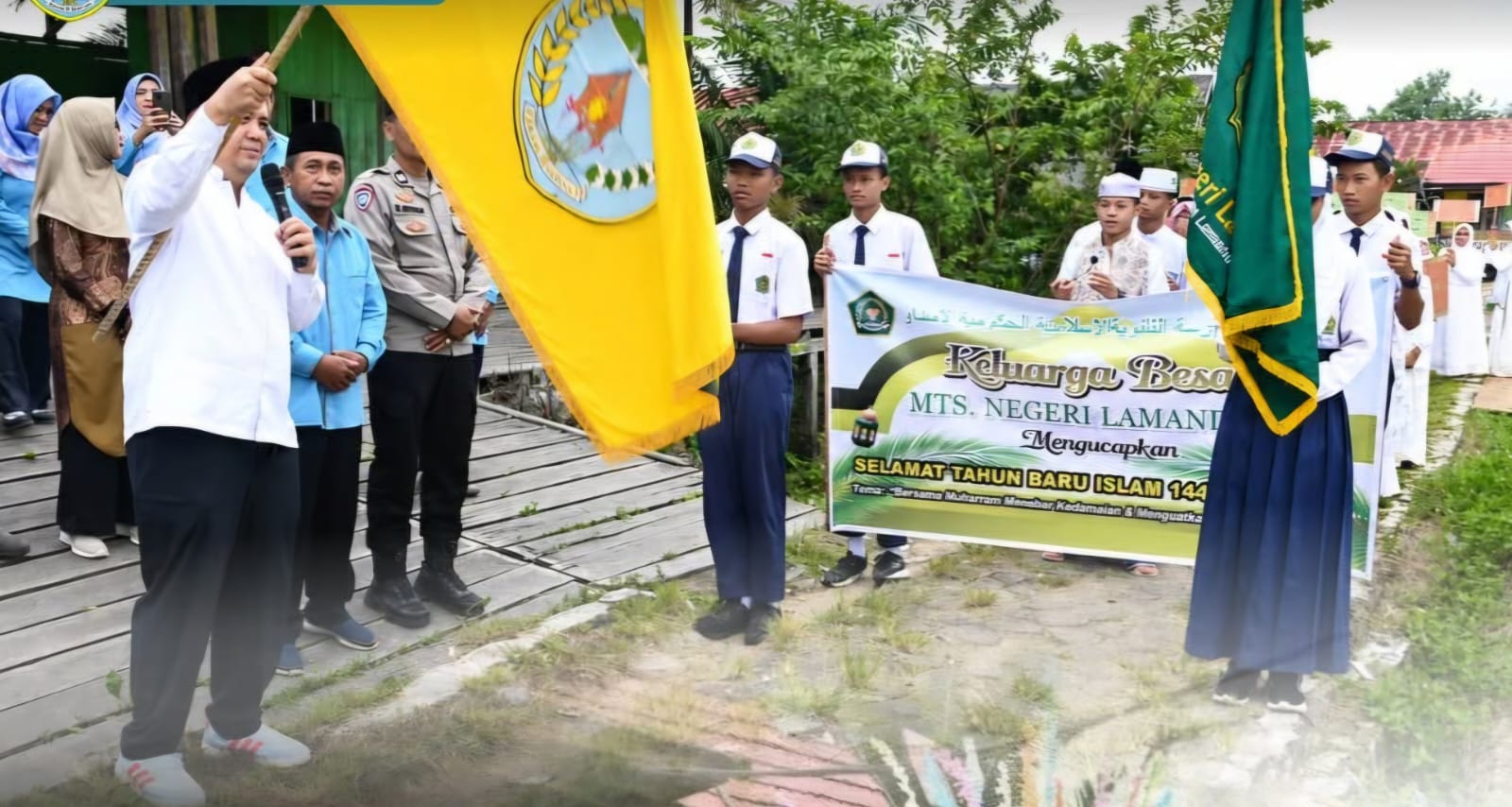 Dibuka Bupati, Pawai 1 Muharram 1448 H di Lamandau Meriah