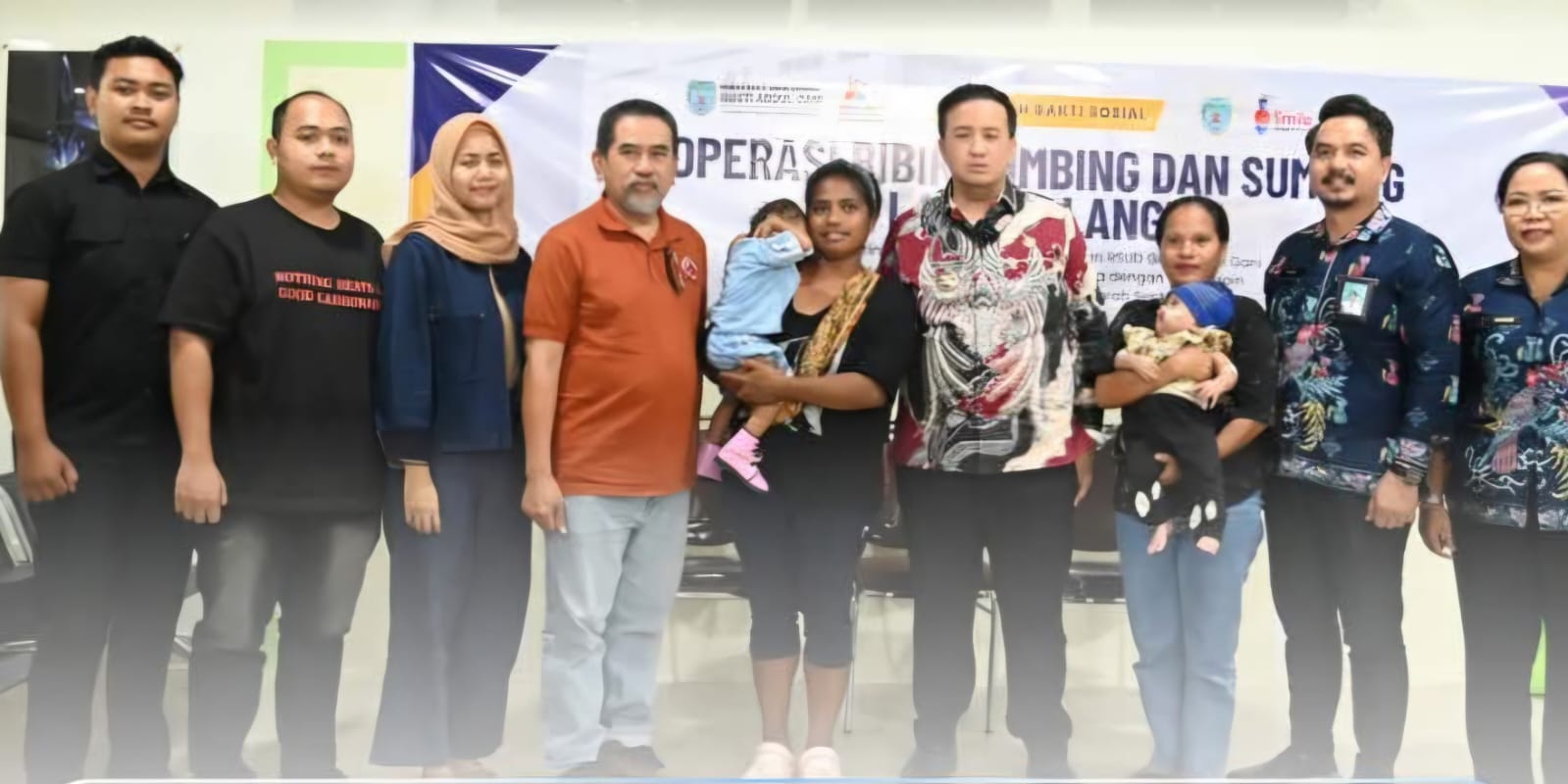 Bupati Lamandau Pantau Bakti Sosial Operasi Bibir Sumbing RSUD Gusti Abdul Gani