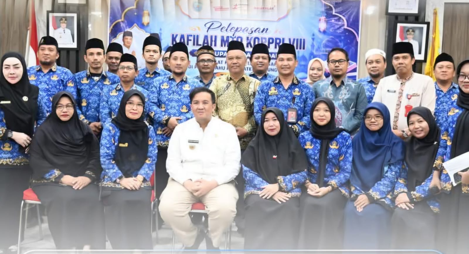 Bupati Lamandau Lepas Kafilah MTQ KORPI VIII Tingkat Provinsi Kalteng