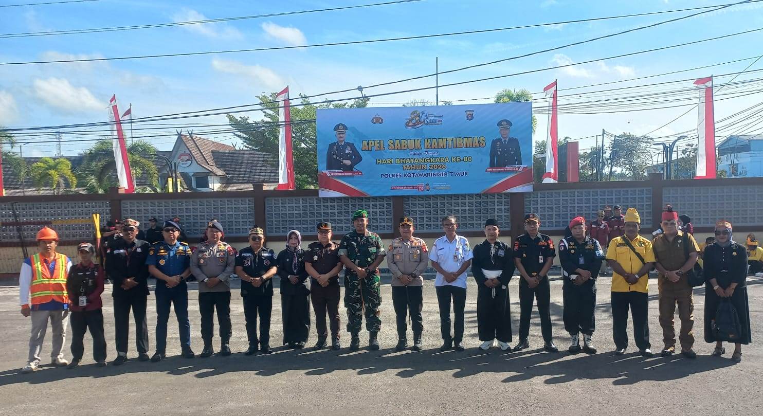 Pemkab Kotim Dukung Apel Kamtibmas dan Doa Bersama Lintas Agama 