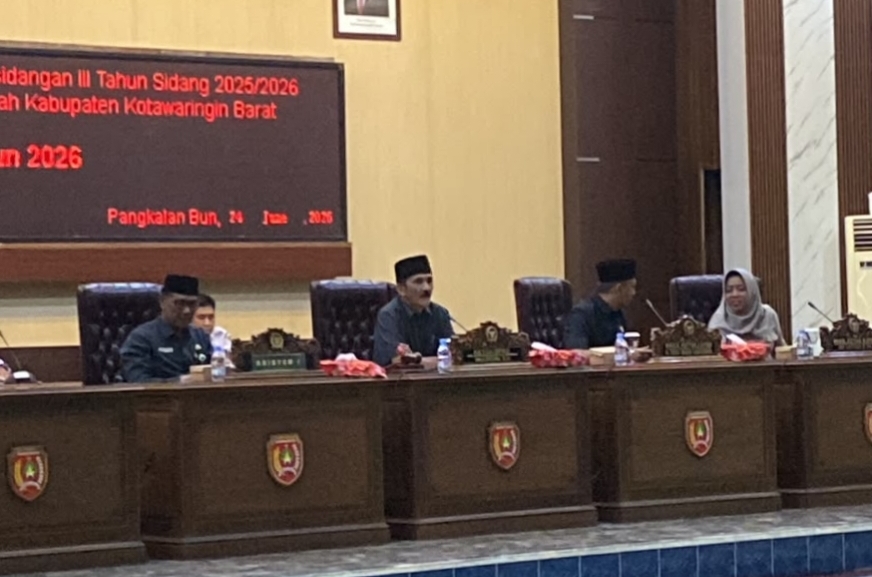 DPRD dan Pemkab Kobar Setujui Dua Raperda Prioritas Daerah