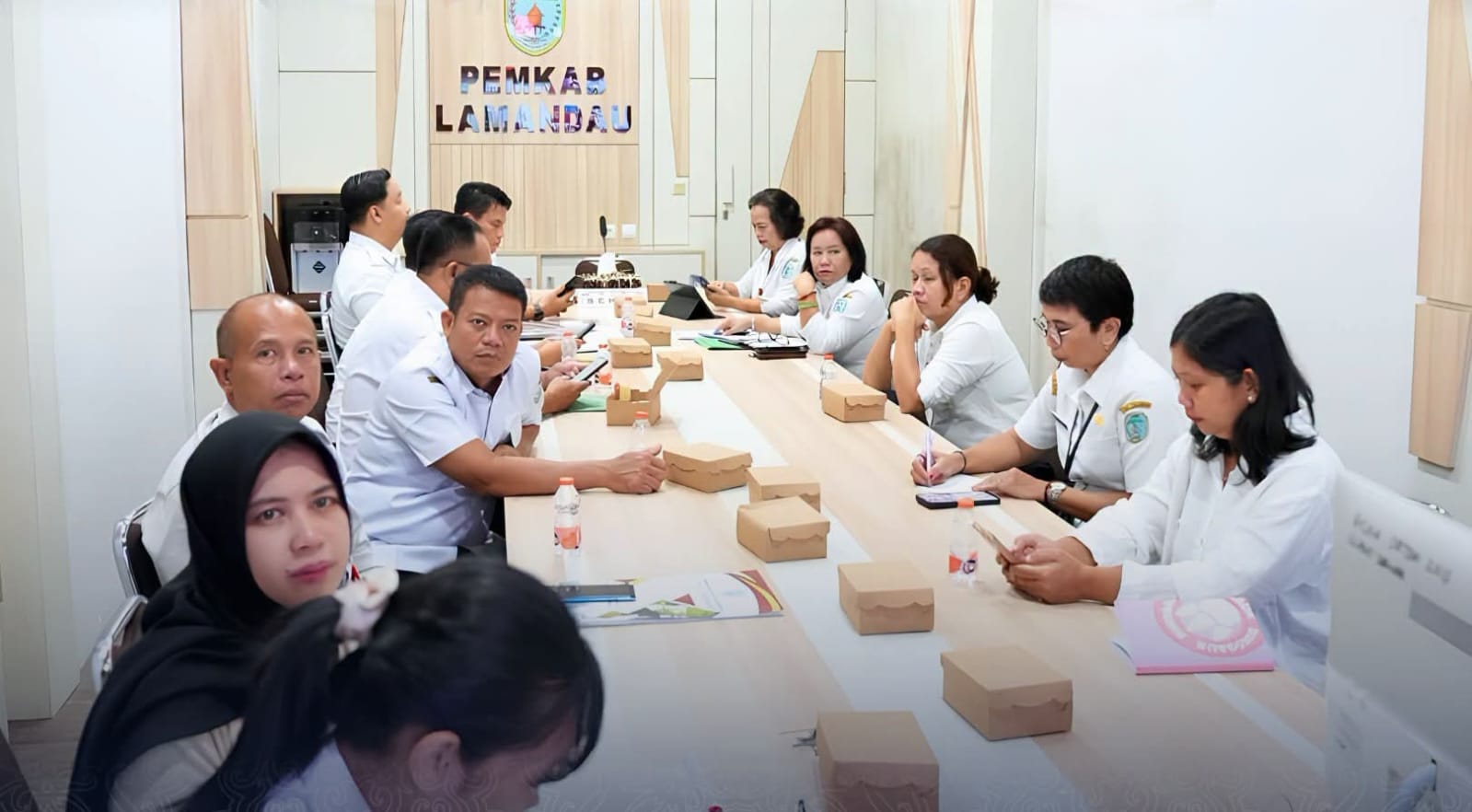 Pemkab Lamandau Ikuti Sosialisasi Permen Ekraf