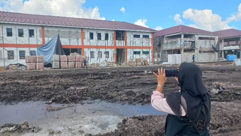 Pembangunan Gedung Sekolah Rakyat Kotim Sudah Capai 70 Persen