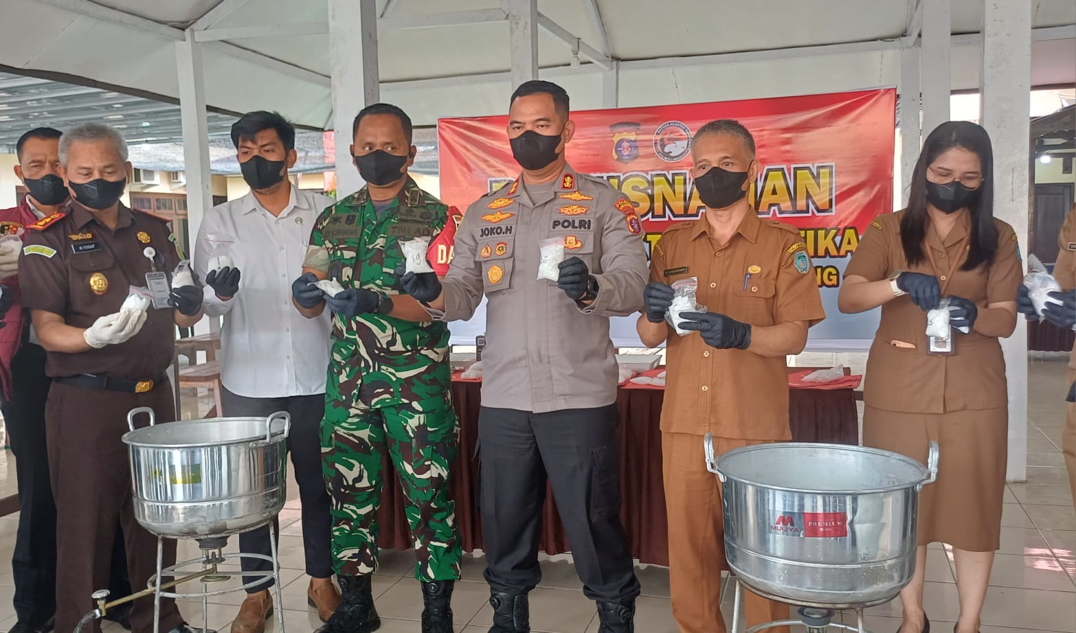 Pemkab Apresiasi Upaya Polres Lamandau Berantas Narkoba