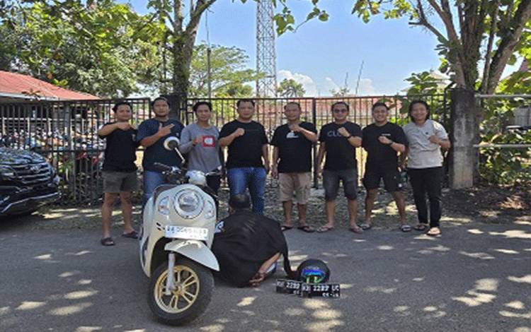 Pelaku Curanmor Kapuas Dibekuk di Kalsel