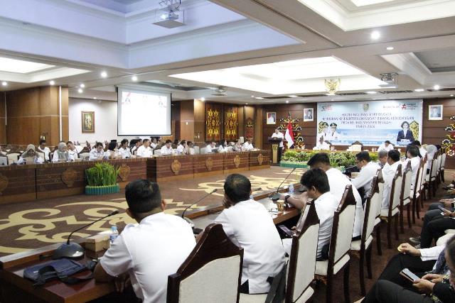 Pemprov Kalteng Gelar Rakor Perkuat Eksistensi Kelembagaan Adat