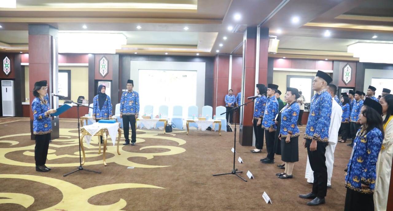 Usai Disumpah, Pj Sekda Kalteng Ingatkan ASN Jaga Integritas
