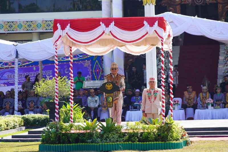 Di Hari Jadi Kota Palangka Raya, Gubernur Ingatkan Pemko Terus Berbenah