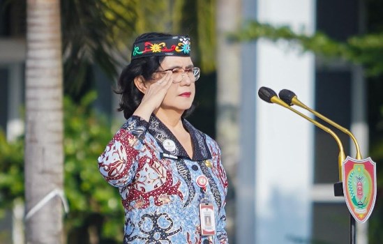 Sekda Kalteng Pimpin Upacara Peringati HAN