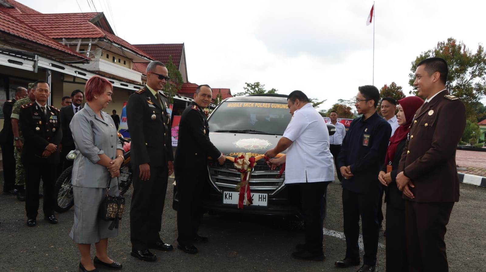 Polres Gumas Launching Layanan SKCK Keliling ke Pelosok Desa