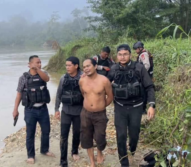 Satu Pelaku Pembacokan Anggota Polres Katingan Diringkus
