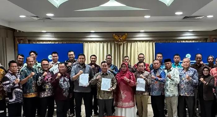 Pemkab Kotim dan KPK RI Rakor Evaluasi Perbaikan Tata Kelola Pemerintahan