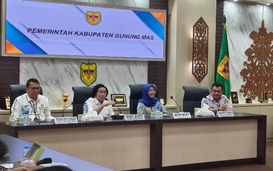Pemkab Gumas Lakukan Pendampingan Penilaian Maturitas SPIP 