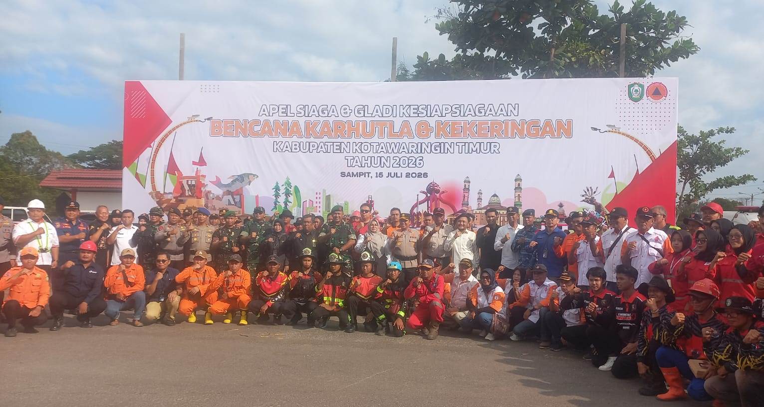 Pemkab Kotim Perkuat Kesiapsiagaan Hadapi Karhutla