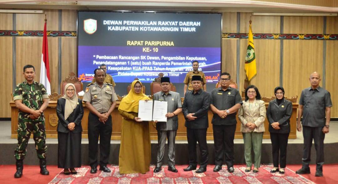 Pemkab Kotim dan DPRD Sepakati KUA-PPAS 2027