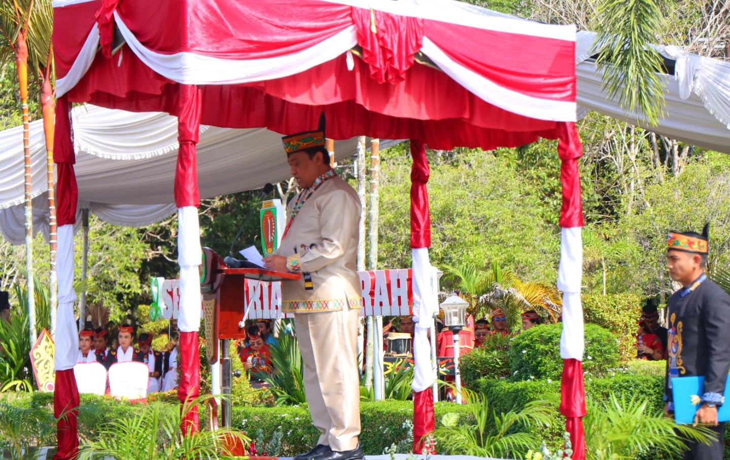 Wagub Kalteng Pimpin Upacara Peringati Hari Jadi Katingan