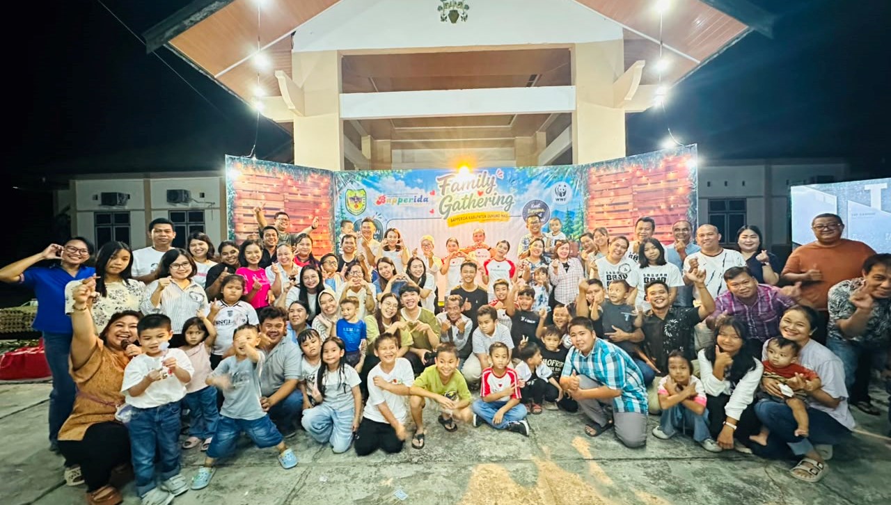 Perkuat Sinergi Keluarga ASN, Bapperida Gumas Gelar Family Gathering