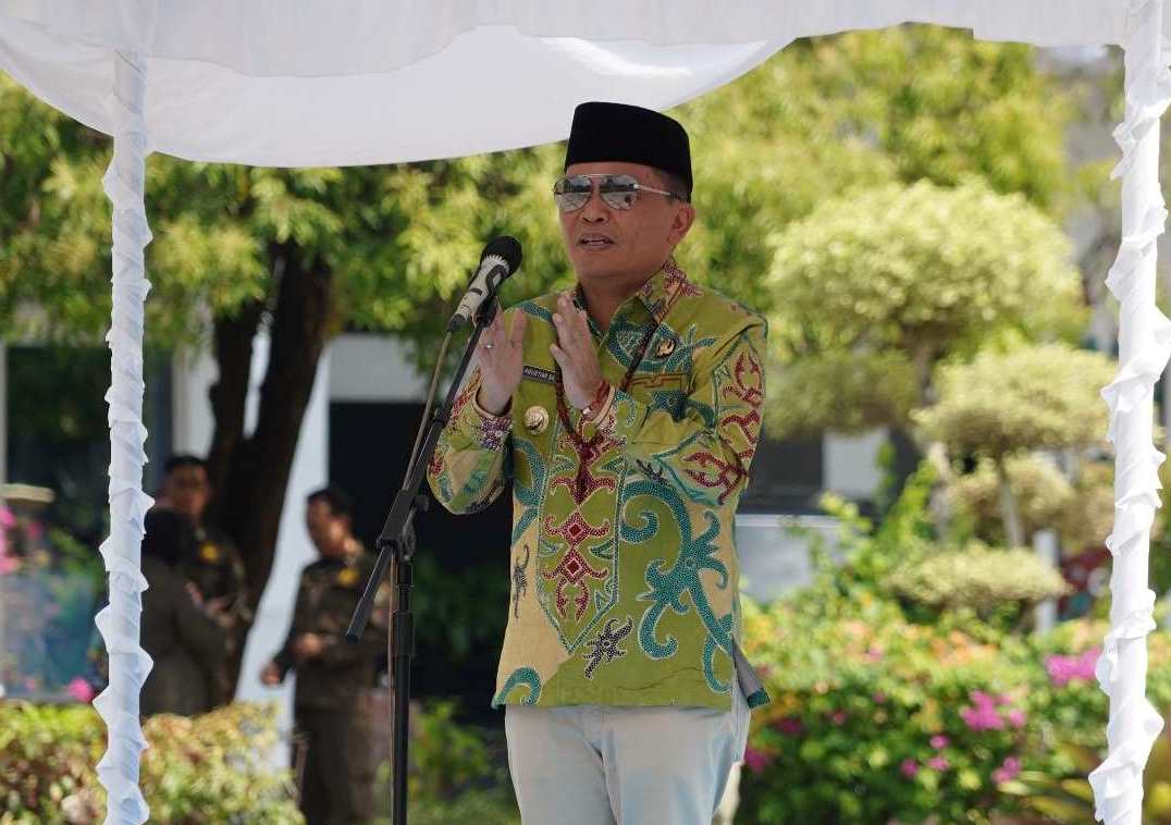 Gubernur Kalteng Pimpin Apel Siaga Karhutla GP Ansor