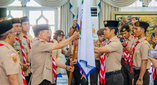Gubernur Lepas Keberangkatan Kontingen Jamnas Kalteng